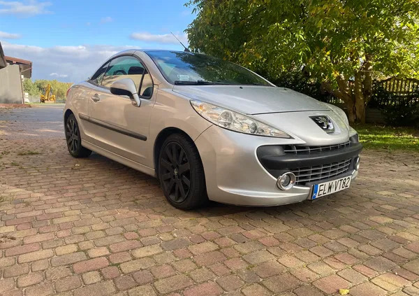 łódzkie Peugeot 207 CC cena 12500 przebieg: 140000, rok produkcji 2007 z Pilawa